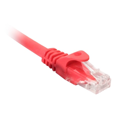 Cat6 Utp 550Mhz Snagless Molded Patch Cord - 3 Ft, Red